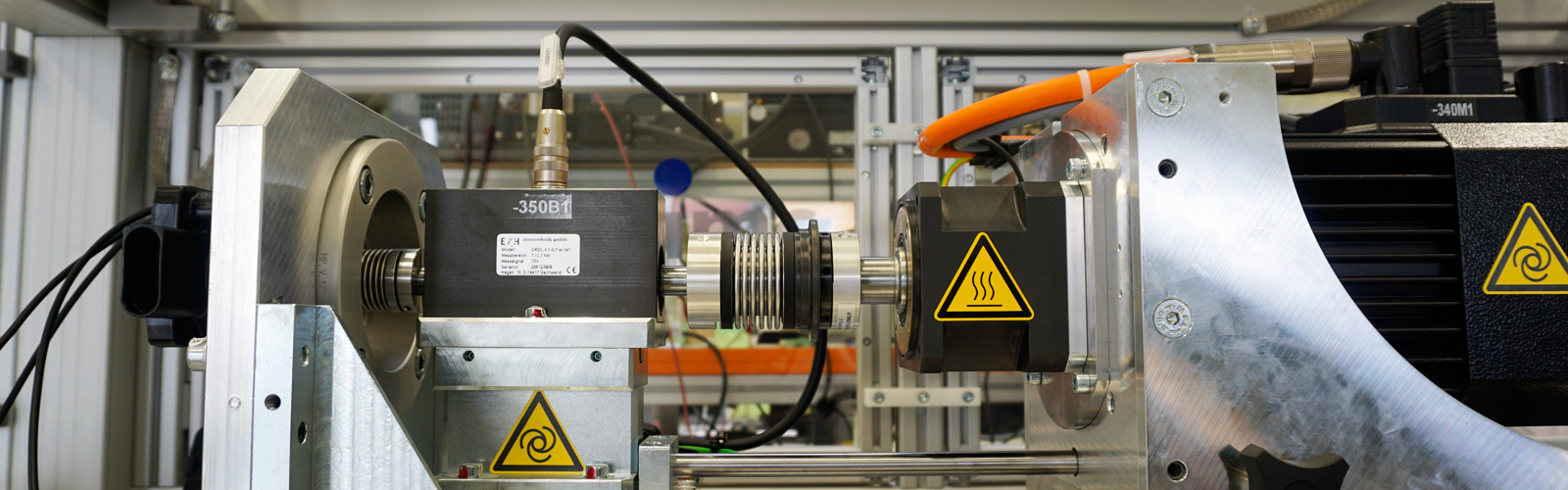 Entwicklungsprüfstand für Pumpenmotoren