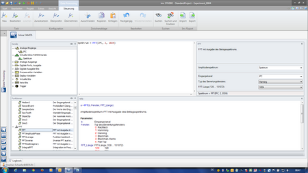 Online-Filterung und Frequenzanalyse Online-Filterung und Frequenzanalyse